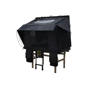 Aluminum Side Open RTT Ground Cover Overhang Honeycomb Bending Stiffness TPU Clarity 18cm OEM 4 x 4