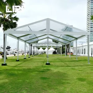 Aluminum Small Clear Roof Wedding Marquee Party Tent for 150 People