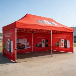 Aluminum Waterproof Trade Show Gazebo Canopy Tent with Custom Design