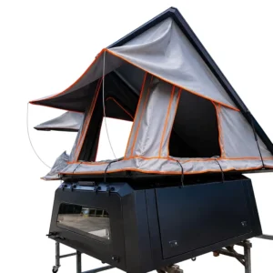 Aluminum Wedge Hard-Shell Truck Bed Canopy Tent for Toyota Tacoma TRD Pro Off-Road 5ft Bed, 2-Person, Quick Setup, Waterproof