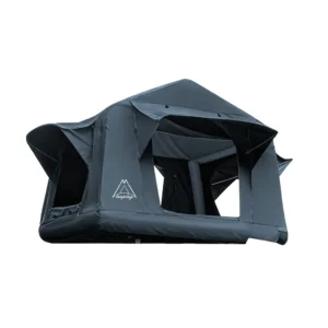 Custom Inflatable Lightweight Rooftop Tent with Skylight for Car Camping