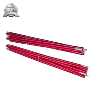 Anodized 7001 T6 Aluminum Alloy Replacement Tent Pole Rod Precision Fit Lightweight Repair Kit for Camping Gear
