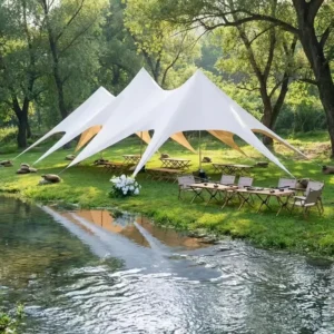 Any Size Custom Oxford Modern Outdoor Waterproof Stretch Tent Party Wedding Activity Festival Events Big Sun Shade