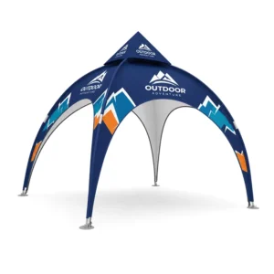 Arch Dome Tent Crossover Event Canopy for Outdoor Events