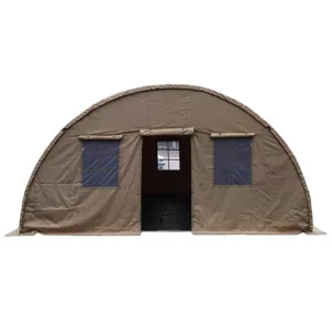 Arched Double-Layer Polyester Four-Season 6-8 Person Windproof Outdoor Tent