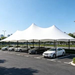 Architectural Tensile Membrane Structure Tent for Outdoor Event Venue Exhibition and Recreation