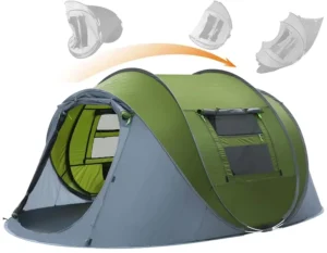 Auto-Pitch Large Family Tent for 4-6 Waterproof Outdoor Camping Tent