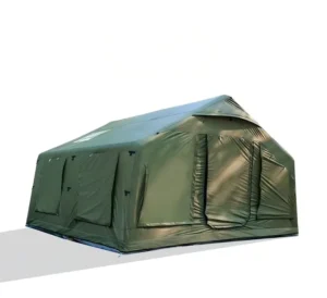 Auto Setup Inflatable Glamping Tent 12.96 Cotton Waterproof 5-6 Person >3000mm One Bedroom Portable Four-Season Custom Cold