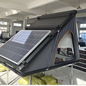 Automatic Aluminum Hard Shell Rooftop Tent for 2-3 Person Car Camping