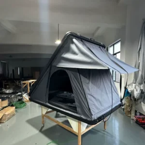 Automatic Aluminum Roof Top Tent Triangle Quadrilateral Waterproof Off Road Car Camping Tent