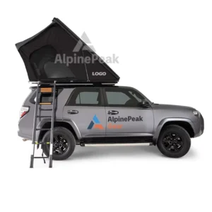 Automatic Electric-Opening Waterproof Aluminum Hardshell Rooftop Tent with Awning Room, Four-Season