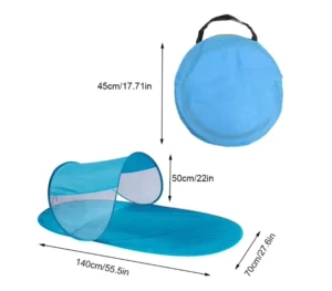 Automatic Folding Polyester Pop-Up Play Tent for Kids and Toddlers
