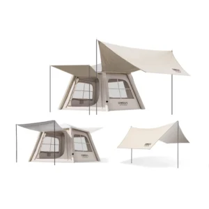 Automatic Inflatable Camping Tent Quick Setup Rainproof Air Tent Outdoor Camping Equipment for Family Travel