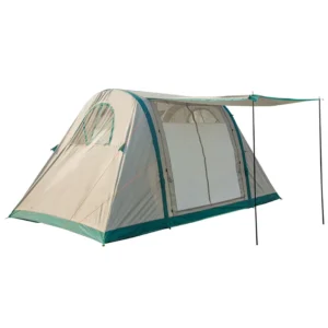 Automatic Instant Setup Inflatable Tent, 8-10 People Large Space Waterproof Camping Tent With Sun Canopy Awning
