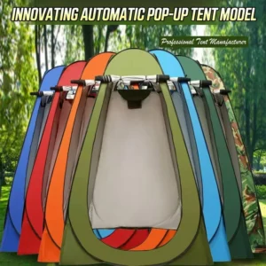 Automatic Lightweight Waterproof Pop up Shower Tent Portable Outdoor Changing Room Toilet for Camping Travel