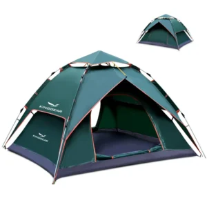Automatic Pop-Up Breathable 3-4 Person Tent for Camping Backpacking