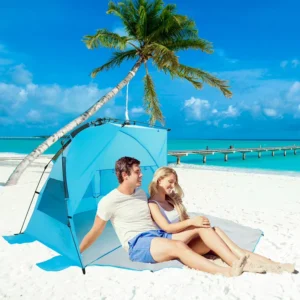 Automatic Quick-Opening Camping Tent, Folding Fishing Shelter for 2 Persons