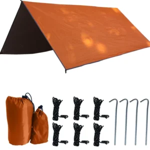 Automatic Waterproof Sunshade Canopy Tent Black-Coated Silver-Coated 2000mm 300x300cm Single-Person Outdoor Camping
