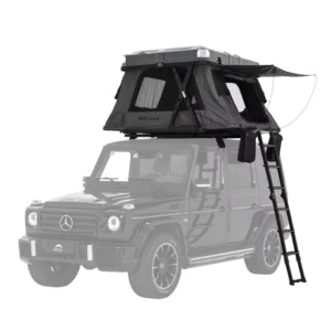Automatically Waterproof Car Rooftop Tent with Hard Shell Pop Up Design for Outdoor Camping Adventures