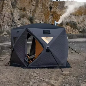Autumn Winter Windproof Cold-proof Outdoor Ice Fishing Tent Square Thickened Warm Camping Special Fishing House