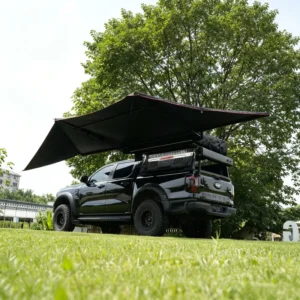Awning Tent Car Side Awning Rooftop Tent 4×4 Offroad 180 Degree SUV Camping Awning with LED Strip