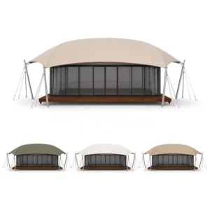 BOTEEN Luxury Safari Tent Manufacturer Custom Glamping Villas Resort Accommodation Tents High End Outdoor Tents Commercial Tents