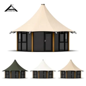 BOTEEN Luxury Safari Tent Premium Outdoor Single Four Season Villa Resort Accommodation Custom Luxury Glamping Tent Manufacturer