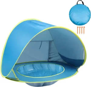 Baby Beach Tent Pop up Portable Shade Pool UV Protection Sun Shelter for Infant Outdoor Camping Hiking Safety Canopy Tent
