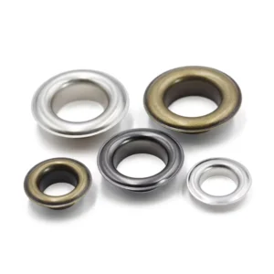 Bag Luggage Parts Accessories 50# 12mm Inner Metal Flat Edge Eyelets for Handbag Garment Accessories