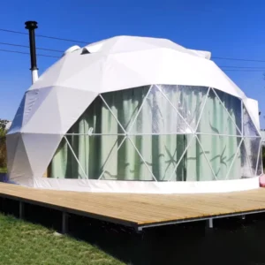 Ball Tent for Glamping Resorts and Camping Parks Customizable Geodesic Dome for Lawn Events and Outdoor Adventure Sites