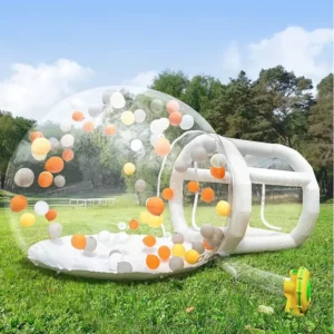Balloon Bubble Bounce House Inflatable Clear Igloo Dome Tent PVC Kids Play Tent Tunnel