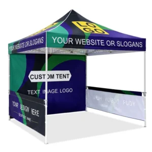 Beijing Advertising Outdoor Exhibition Tent Custom 3X3m 40MM Aluminum Alloy Square Bracket Custom Logo