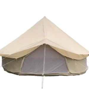 Bell Tent Oxford Fabric Single Layer Storm Protection Mildew Proof Rain Fly Cover for 5m Bell Tent Geodesic Dome Tent