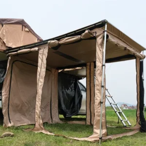 Best Quality Outdoor Factory Vehicle Retractable Aluminum Shower Sunshade Fishing Beach Tents Car Side Awning With Annex Room