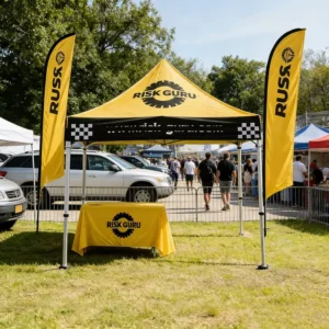 Best Seller Custom Trade Show Tent 10x10Ft Pop up Canopy Waterproof Aluminum Frame UPF50+ Printed Advertising Exhibition Tent