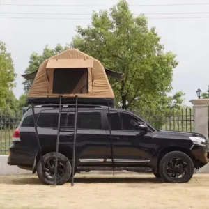 Best Selling 2 Person Car Camping Roof Tent 4×4 Offroad Hard Shell Oxford Fabric Waterproof Four Season Easy Quick Setup