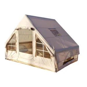 Best Selling Foldable Large Space Anti Mosquito Ventilated Inflatable Camping Tent for Outdoor Family Use