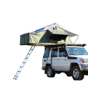 Big 4×4 Soft Canvas Roof Top Tent with Mattress Suit for 3 6 Persons