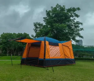 Big Inflatable Air Tent Waterproof 3-4 Person Family Tent and Awning
