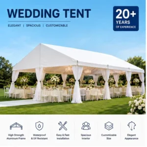 Big Luxury Outdoor Durable Wedding Event Tents for Banquet