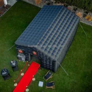Black Inflatable Nightclub Tent