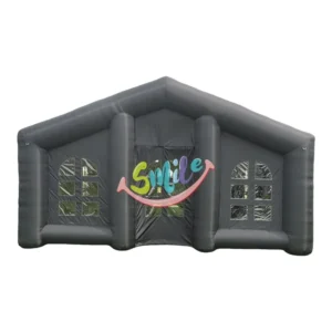 Black PVC Inflatable Party Tent Building for Wedding and Party Use
