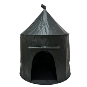 Blackout Cover Soft Fabric Teepee Tent Indoor and Outdoor Portable Yurt Kids Play Tent