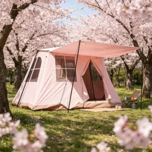 Blow up Tents for Camping Waterproof Portable Large Lightweight Oxford Fabric Windproof Canopy for Outdoor Traveling