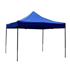 Blue 3 x 3 m Outdoor Pop-Up Canopy Tent with Sides, Waterproof and UV Protection