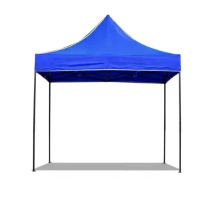 Blue Pop up Canopy Tent Outdoor Advertising Display Shelter Custom Logo Print Event Exhibition Stall
