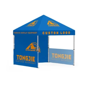 Booth Tent Digital Printing Custom Pattern Ripstop Custom Logo Waterproof Portable
