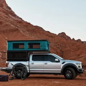 Breathable Mesh Soft Shell Pop up Pickup Camper Cabin for Camping Night Sleep Anti UV Coating Flexible Custom Factory