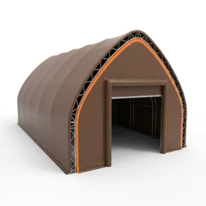 Building Fabric Hangar Maintenance Aircraft Shelter Storage Container Hoop Structure Barn Warehouse Galvanized Steel