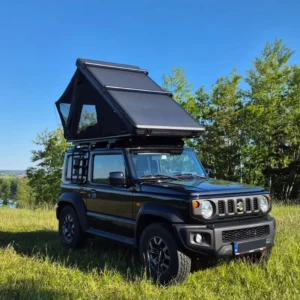 CE-Certified Aluminum Hard Shell Clamshell Triangle Car Rooftop Tent for Camping